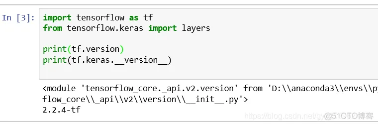 【tensorflow版本问题解决】ImportError: No module named 